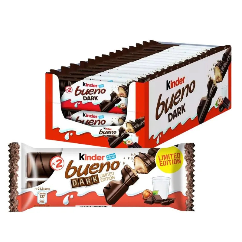 Kinder Bueno Dark T2 Confezione da 30 Pezzi