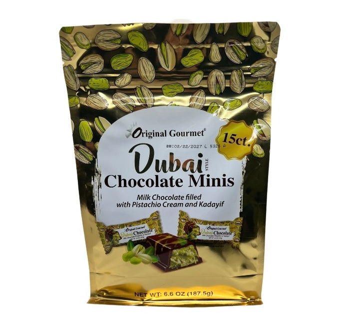 DUBAI CHOCOLATE MINIS GR 187,5.  ORIGINAL