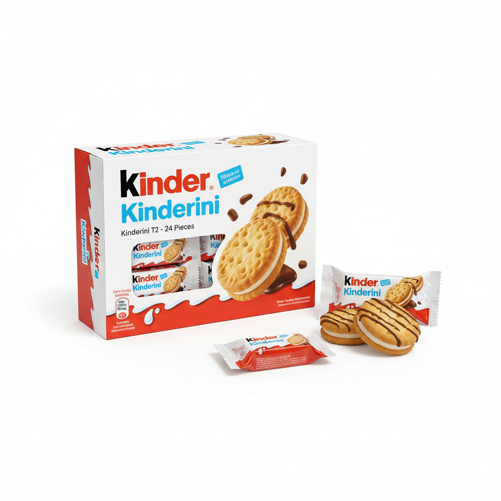 Ferrero Kinder Kinderini T2 Confezione da 24 Pezzi