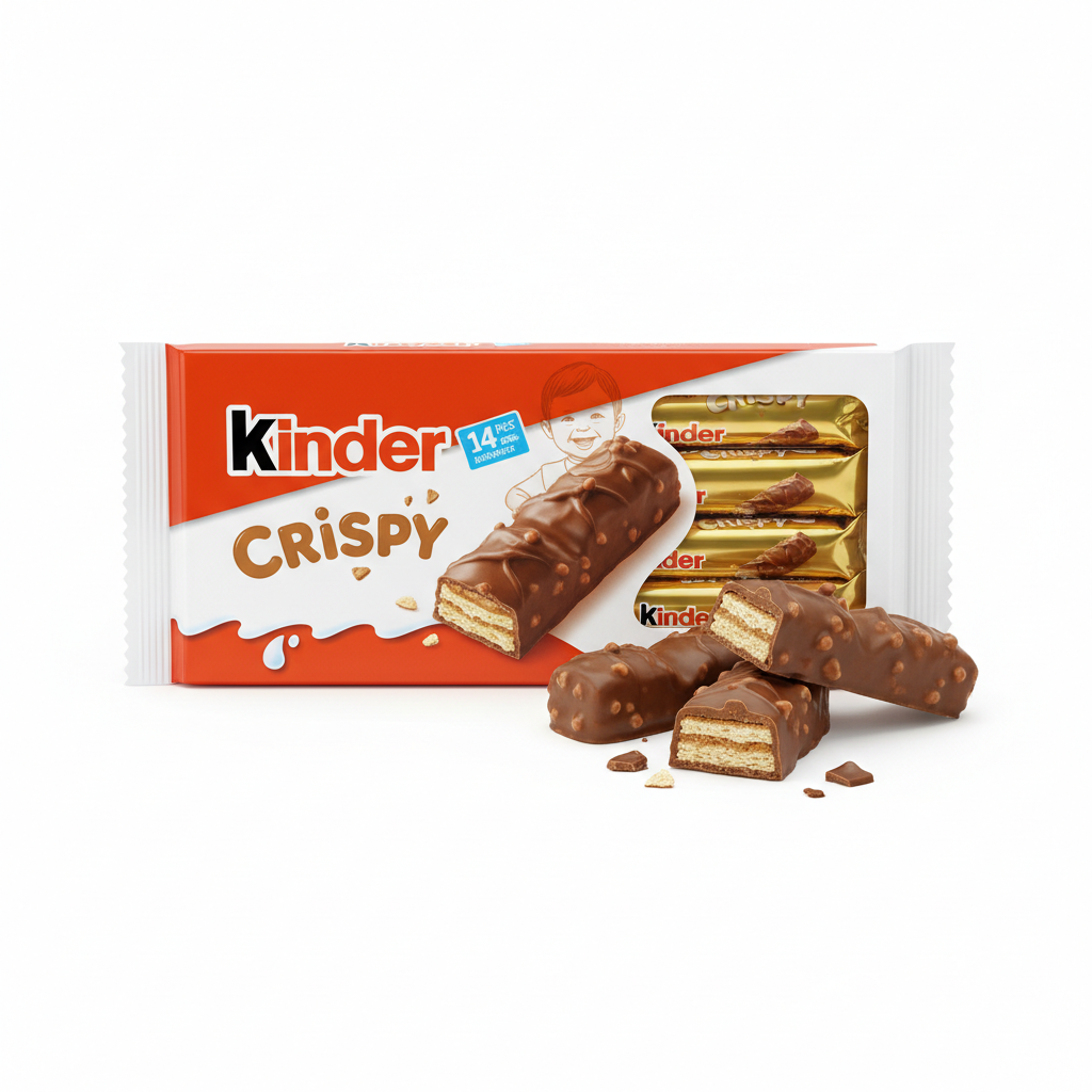 Kinder Crispy Confezione da 14 Pezzi