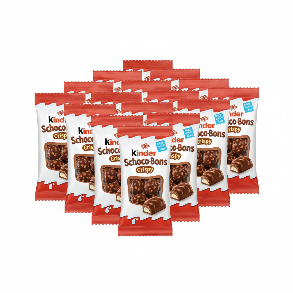 Kinder Schoko Bons Crispy 22g Confezione da 12 Pezzi