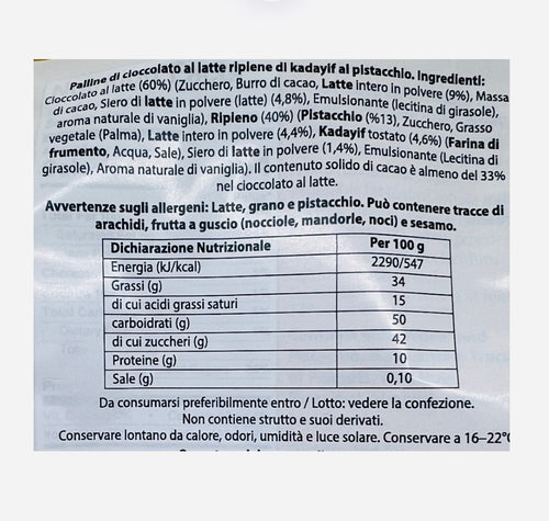 DUBAI CHOCO BALLS GR 120